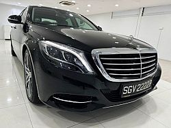 Mercedes Benz S400L Hybrid 2015 Black Rear Screen LED Keyless